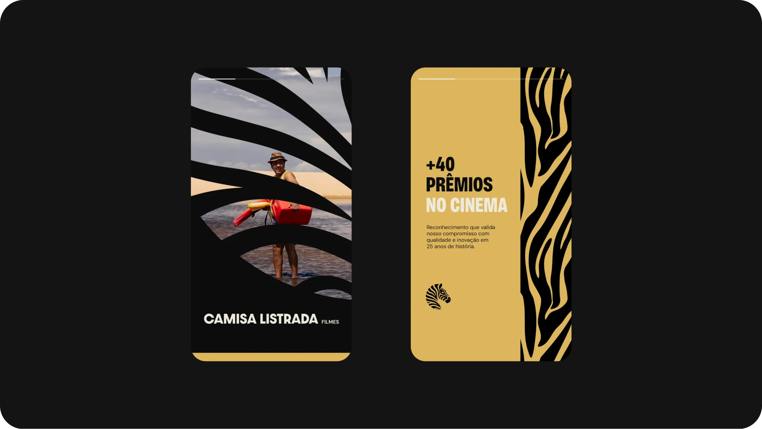Camisa Listrada · 35