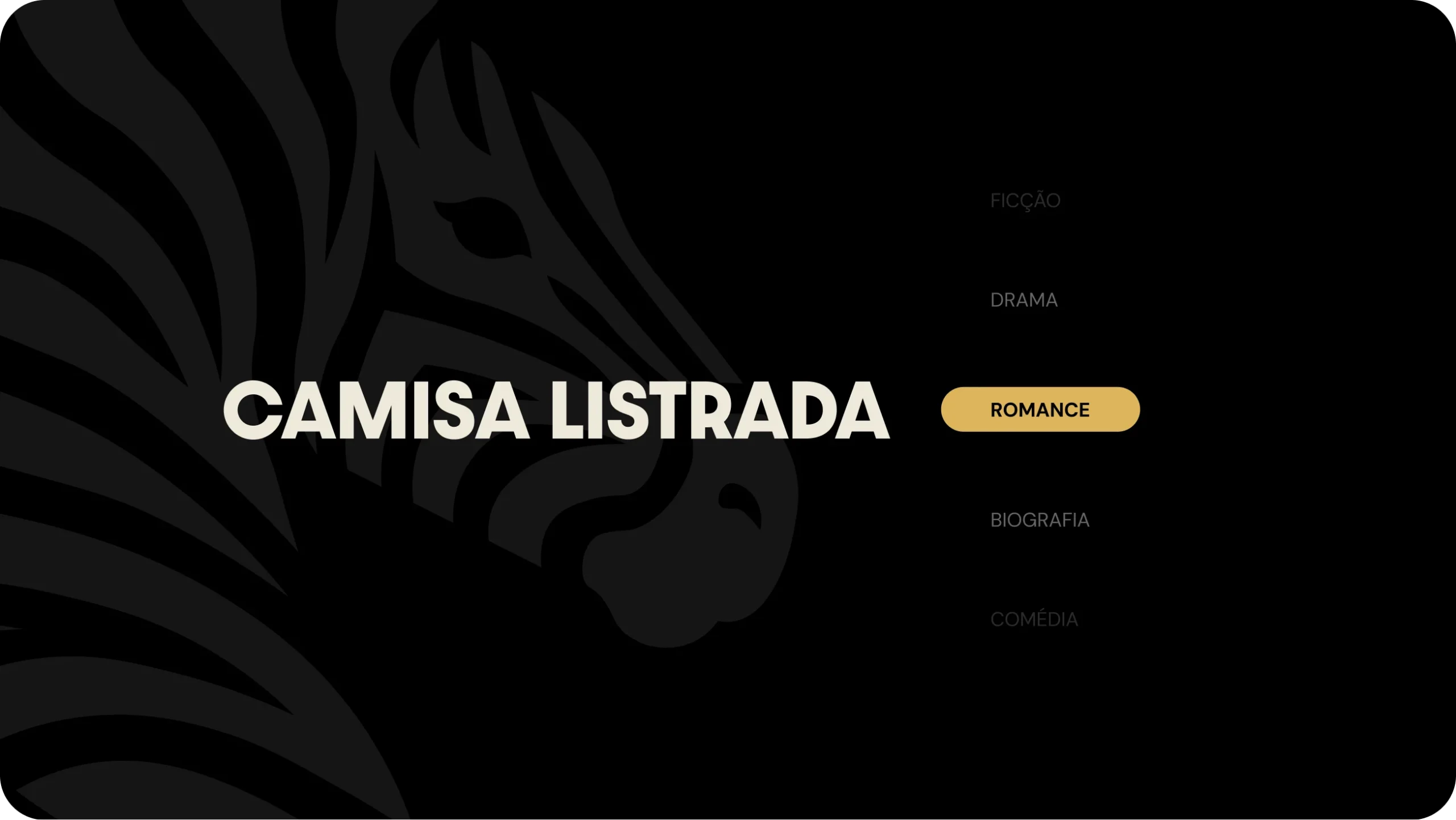 Camisa Listrada · 38