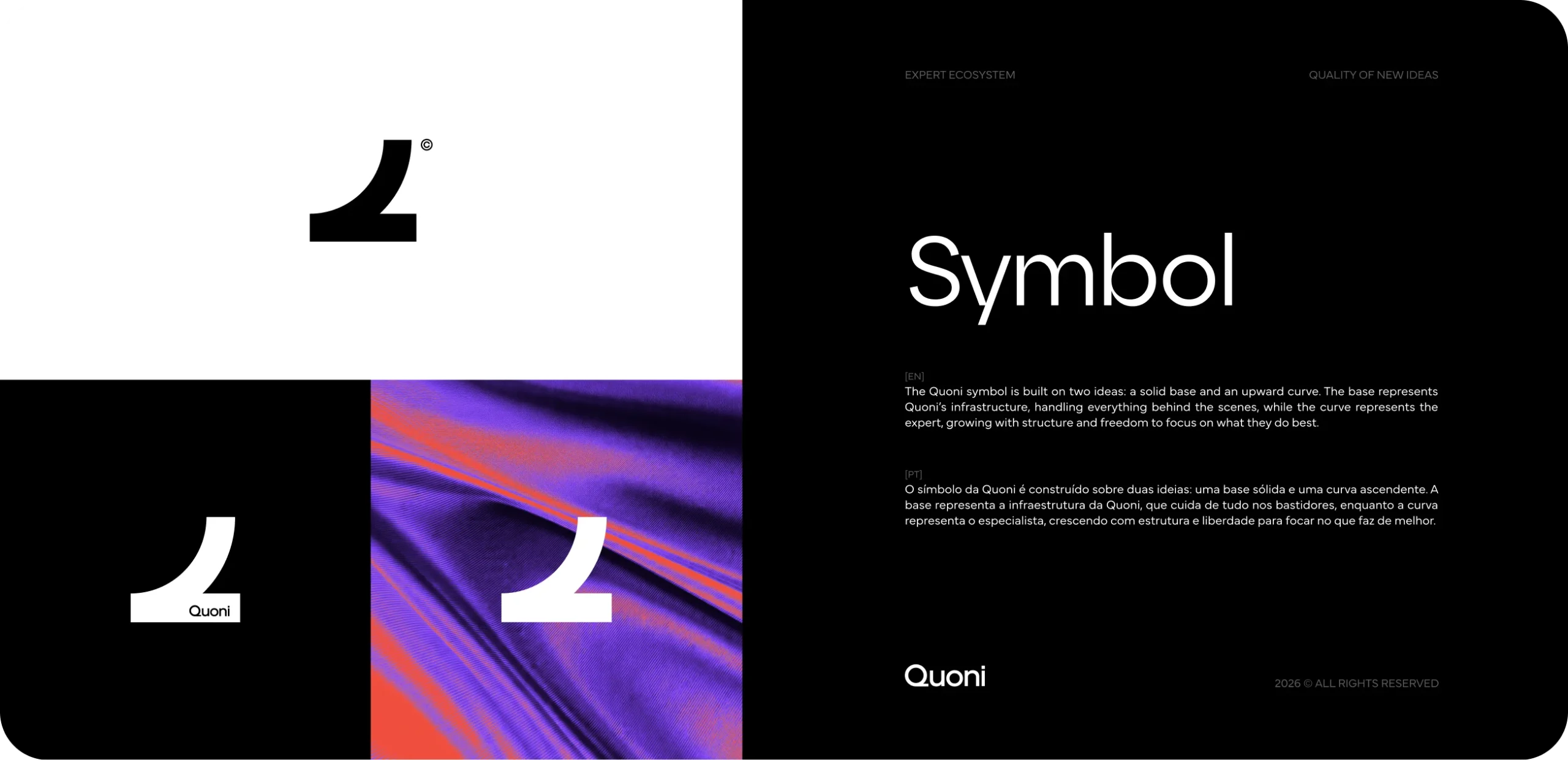 Quoni · Symbol concept