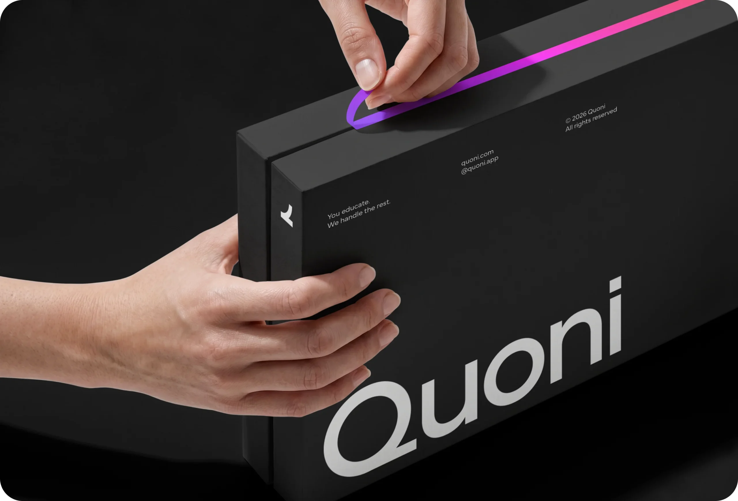 Quoni · Mockup